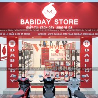 Thiết kế shop giày Babiday – Hai Bà Trưng